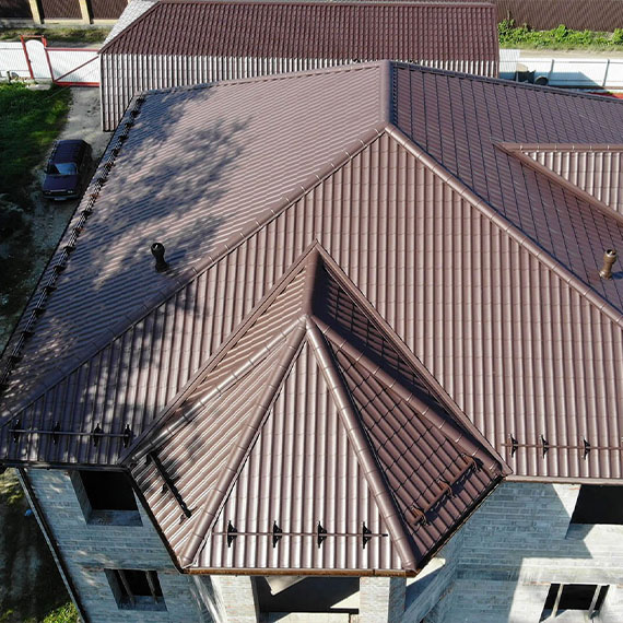 Монтаж сложной крыши и кровли в Долгопрудном и Московской области